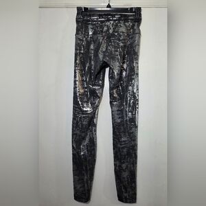 Lululemon Wunder Under Hi-Rise Tight *Brindle Foil 28" Crinkle Heather